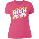 T-Shirts Hot Pink / X-Small I Have the High Ground Women's Premium T-Shirt