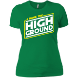 T-Shirts Kelly Green / X-Small I Have the High Ground Women's Premium T-Shirt
