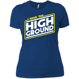 T-Shirts Royal / X-Small I Have the High Ground Women's Premium T-Shirt