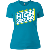 T-Shirts Turquoise / X-Small I Have the High Ground Women's Premium T-Shirt