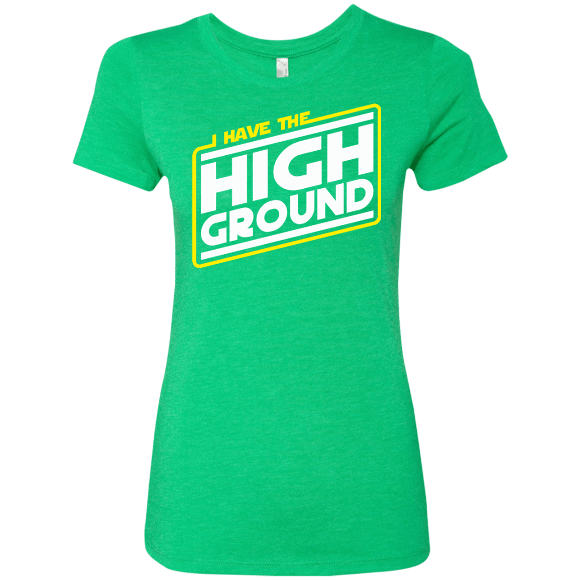 T-Shirts Envy / S I Have the High Ground Women's Triblend T-Shirt