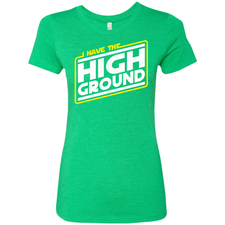 T-Shirts Envy / S I Have the High Ground Women's Triblend T-Shirt