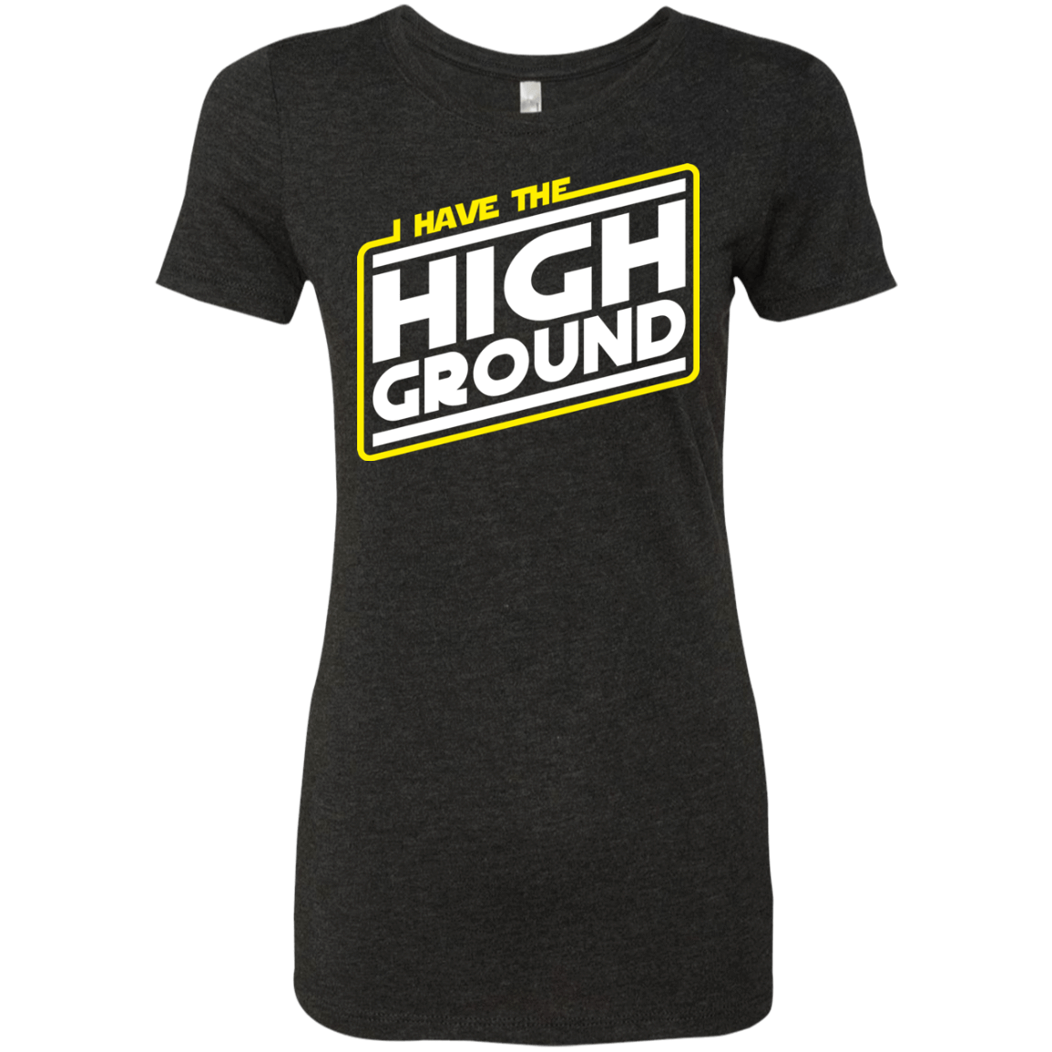 T-Shirts Vintage Black / S I Have the High Ground Women's Triblend T-Shirt