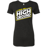 T-Shirts Vintage Black / S I Have the High Ground Women's Triblend T-Shirt