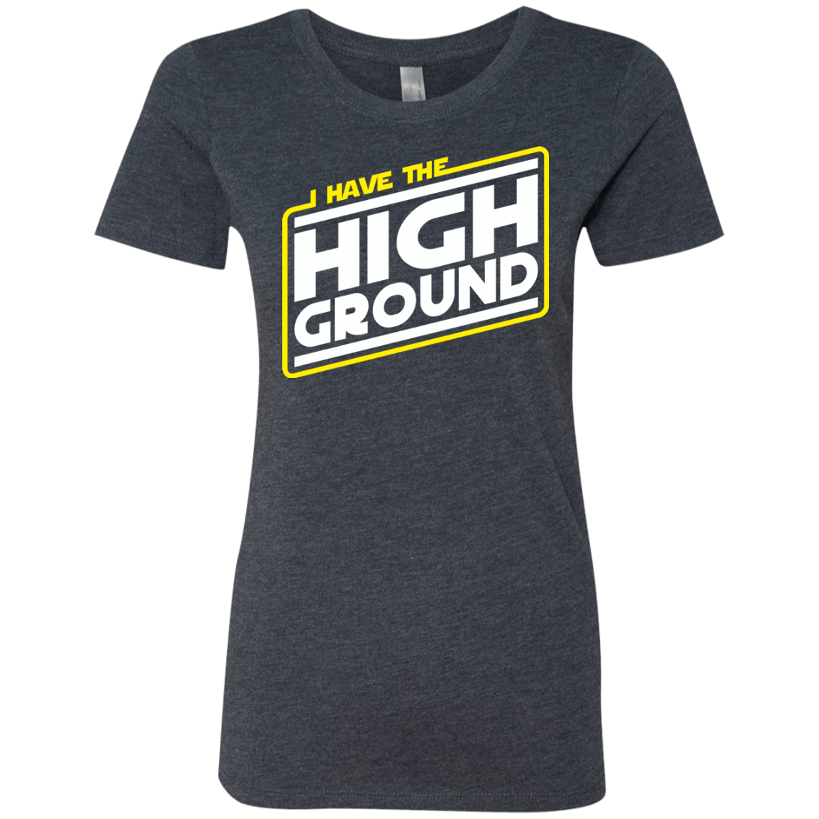 T-Shirts Vintage Navy / S I Have the High Ground Women's Triblend T-Shirt