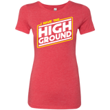 T-Shirts Vintage Red / S I Have the High Ground Women's Triblend T-Shirt
