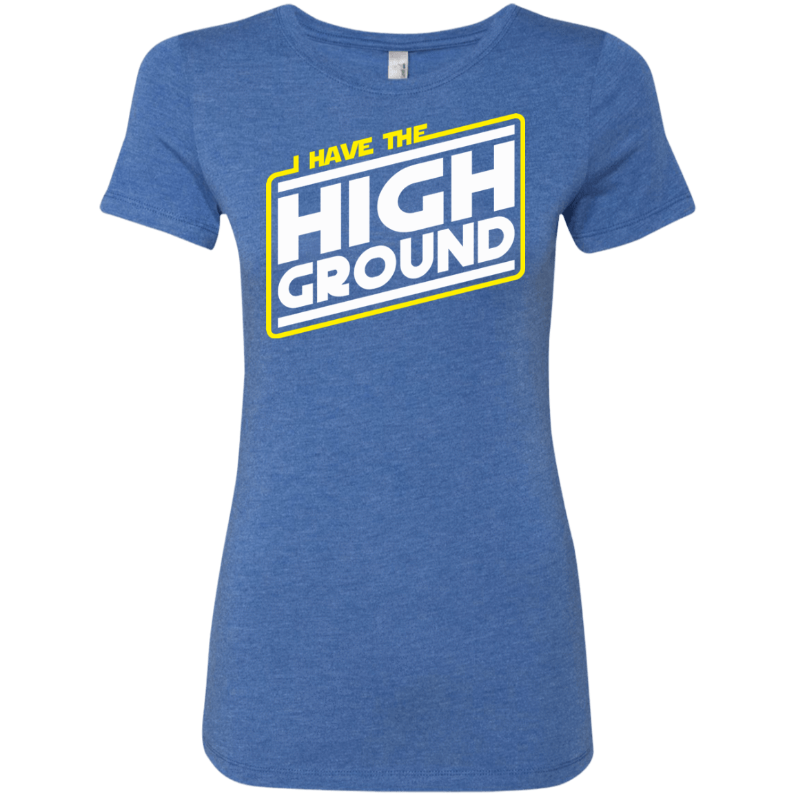 T-Shirts Vintage Royal / S I Have the High Ground Women's Triblend T-Shirt
