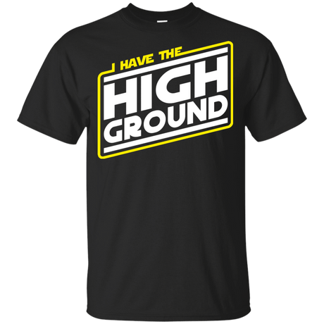 T-Shirts Black / YXS I Have the High Ground Youth T-Shirt