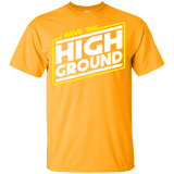 T-Shirts Gold / YXS I Have the High Ground Youth T-Shirt