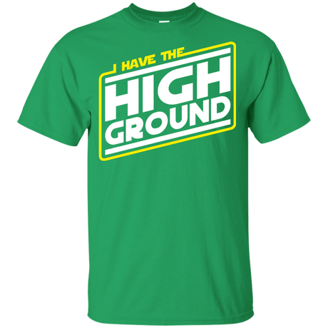 T-Shirts Irish Green / YXS I Have the High Ground Youth T-Shirt