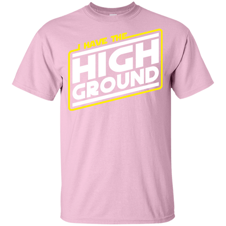 T-Shirts Light Pink / YXS I Have the High Ground Youth T-Shirt