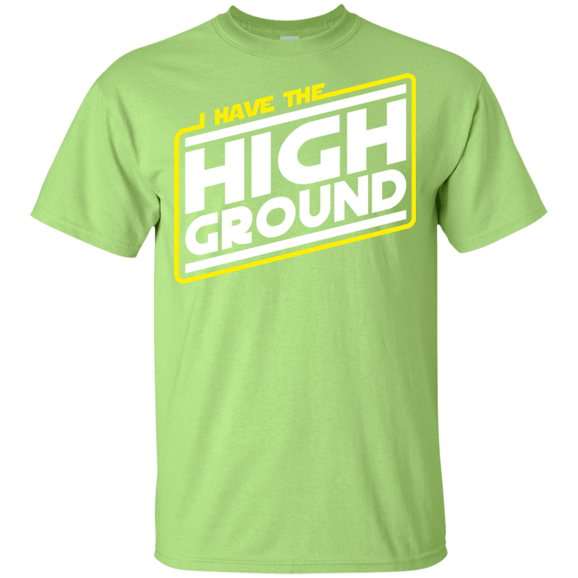 T-Shirts Mint Green / YXS I Have the High Ground Youth T-Shirt