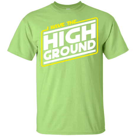 T-Shirts Mint Green / YXS I Have the High Ground Youth T-Shirt