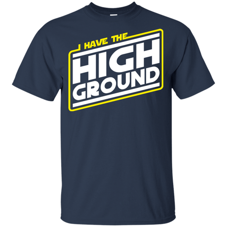 T-Shirts Navy / YXS I Have the High Ground Youth T-Shirt