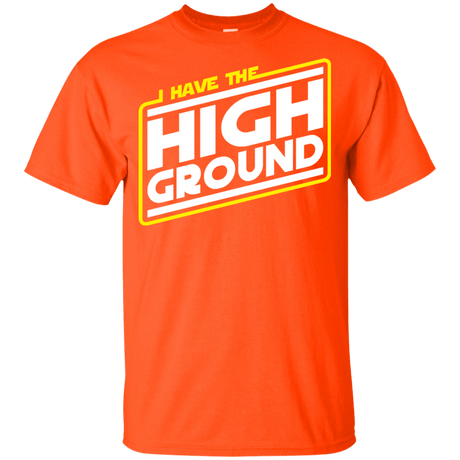 T-Shirts Orange / YXS I Have the High Ground Youth T-Shirt