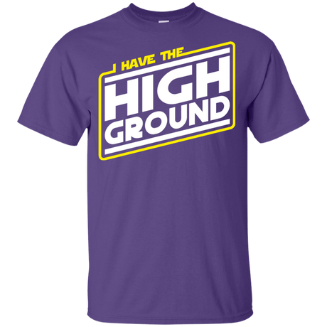 T-Shirts Purple / YXS I Have the High Ground Youth T-Shirt