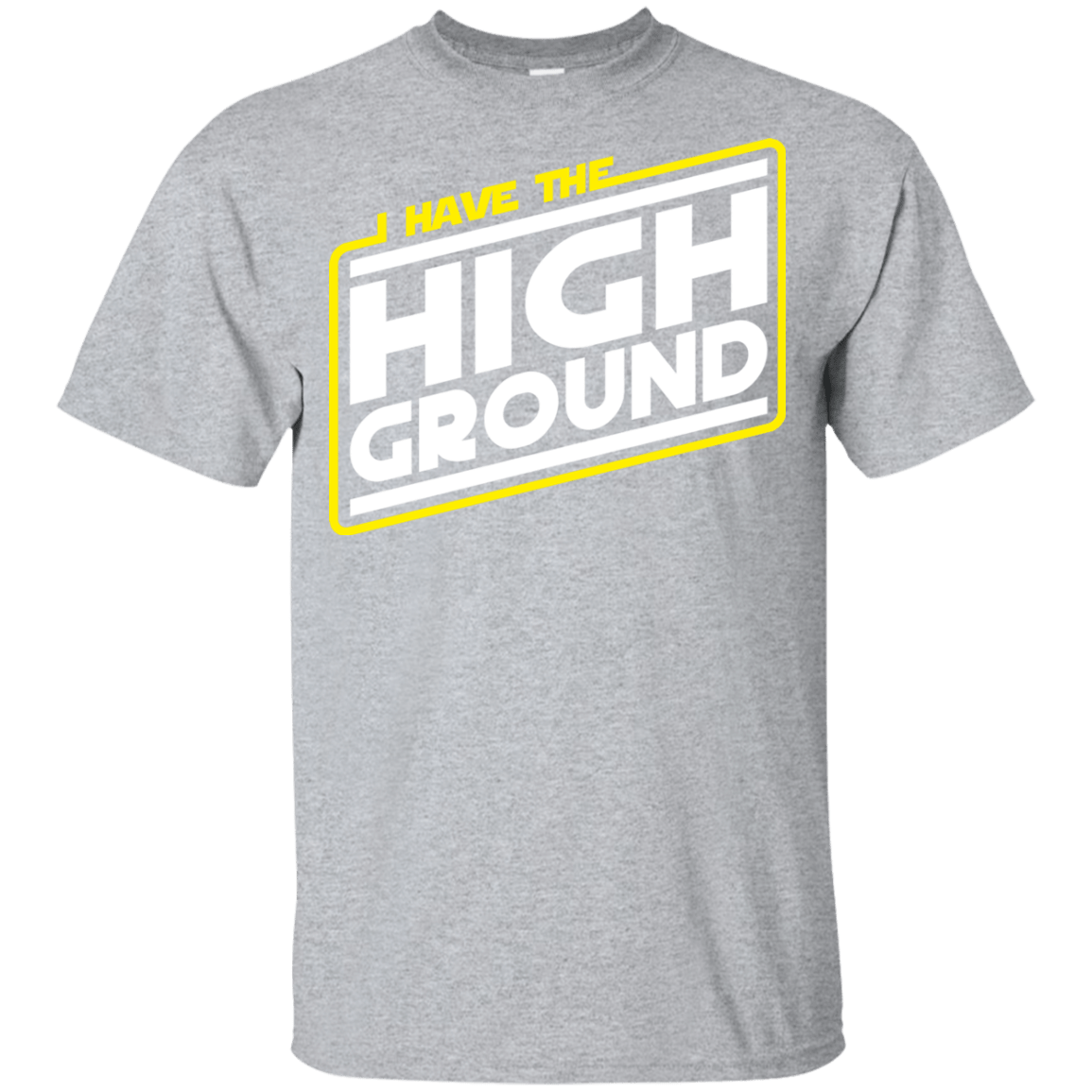 T-Shirts Sport Grey / YXS I Have the High Ground Youth T-Shirt