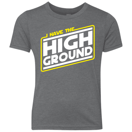 T-Shirts Premium Heather / YXS I Have the High Ground Youth Triblend T-Shirt