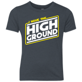 T-Shirts Vintage Navy / YXS I Have the High Ground Youth Triblend T-Shirt