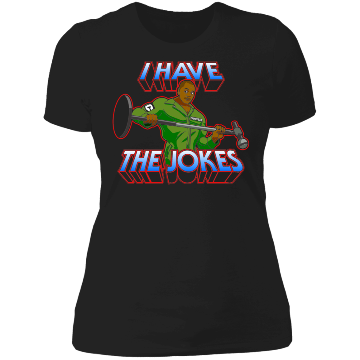 T-Shirts Black / X-Small I Have The Jokes Women's Premium T-Shirt