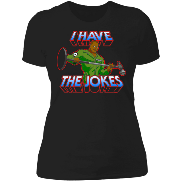T-Shirts Black / X-Small I Have The Jokes Women's Premium T-Shirt