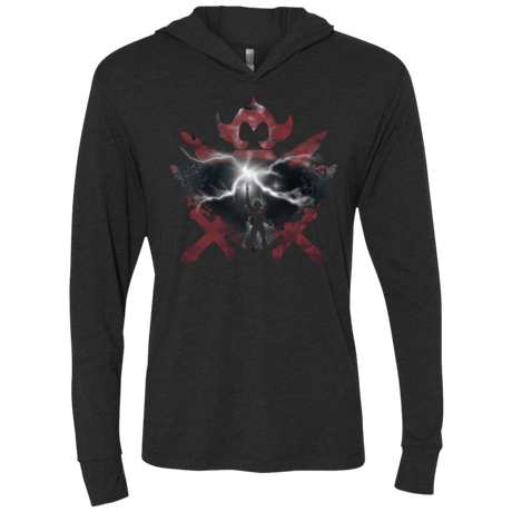 T-Shirts Vintage Black / X-Small I Have The Power Triblend Long Sleeve Hoodie Tee