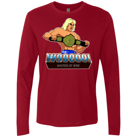 T-Shirts Cardinal / S I Have The Woooooo Men's Premium Long Sleeve