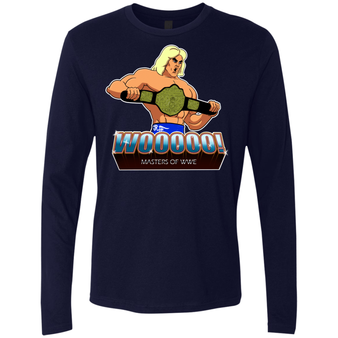 T-Shirts Midnight Navy / S I Have The Woooooo Men's Premium Long Sleeve
