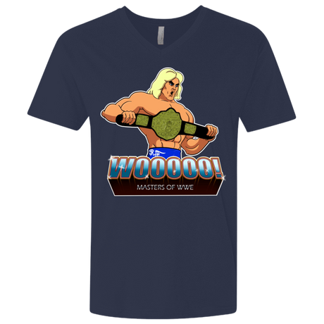 T-Shirts Midnight Navy / X-Small I Have The Woooooo Men's Premium V-Neck