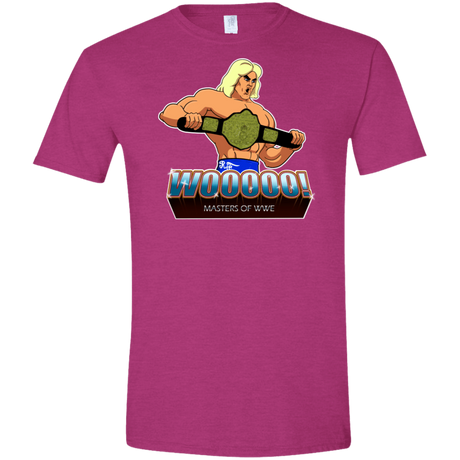 T-Shirts Antique Heliconia / S I Have The Woooooo Men's Semi-Fitted Softstyle