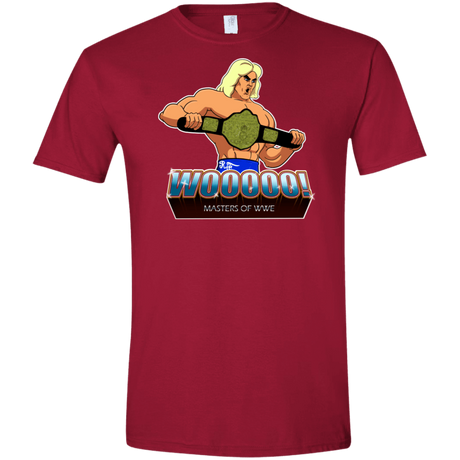 T-Shirts Cardinal Red / S I Have The Woooooo Men's Semi-Fitted Softstyle