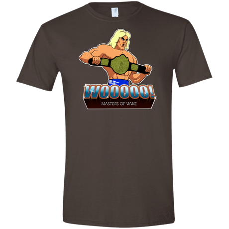 T-Shirts Dark Chocolate / S I Have The Woooooo Men's Semi-Fitted Softstyle