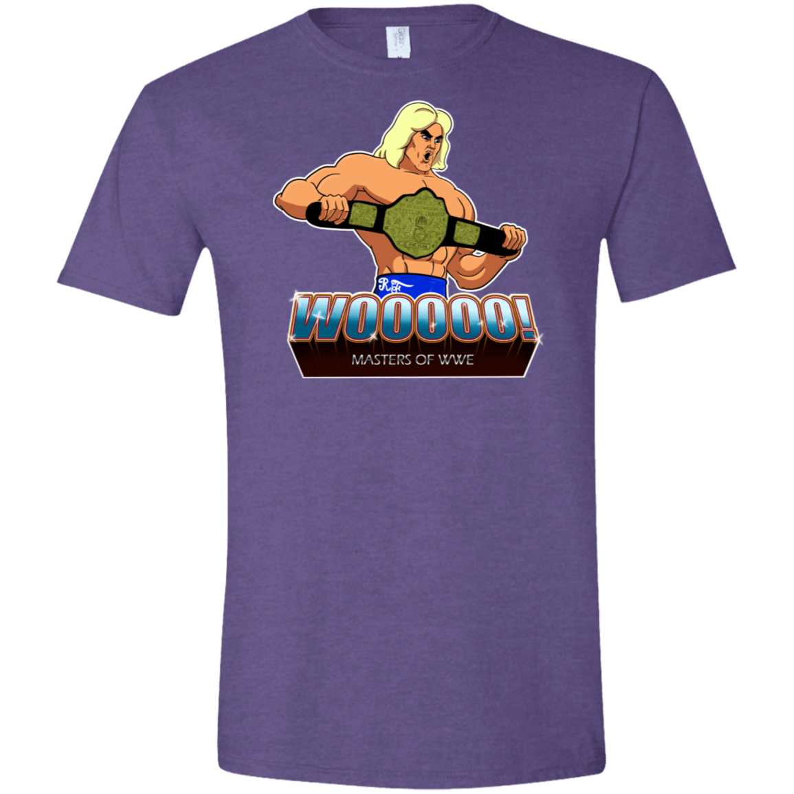 T-Shirts Heather Purple / S I Have The Woooooo Men's Semi-Fitted Softstyle