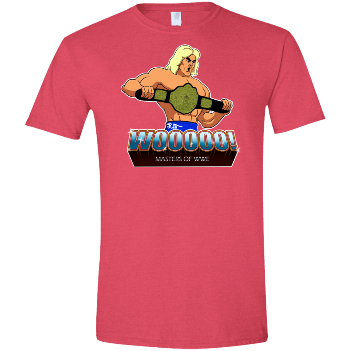 T-Shirts Heather Red / S I Have The Woooooo Men's Semi-Fitted Softstyle