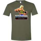 T-Shirts Military Green / S I Have The Woooooo Men's Semi-Fitted Softstyle