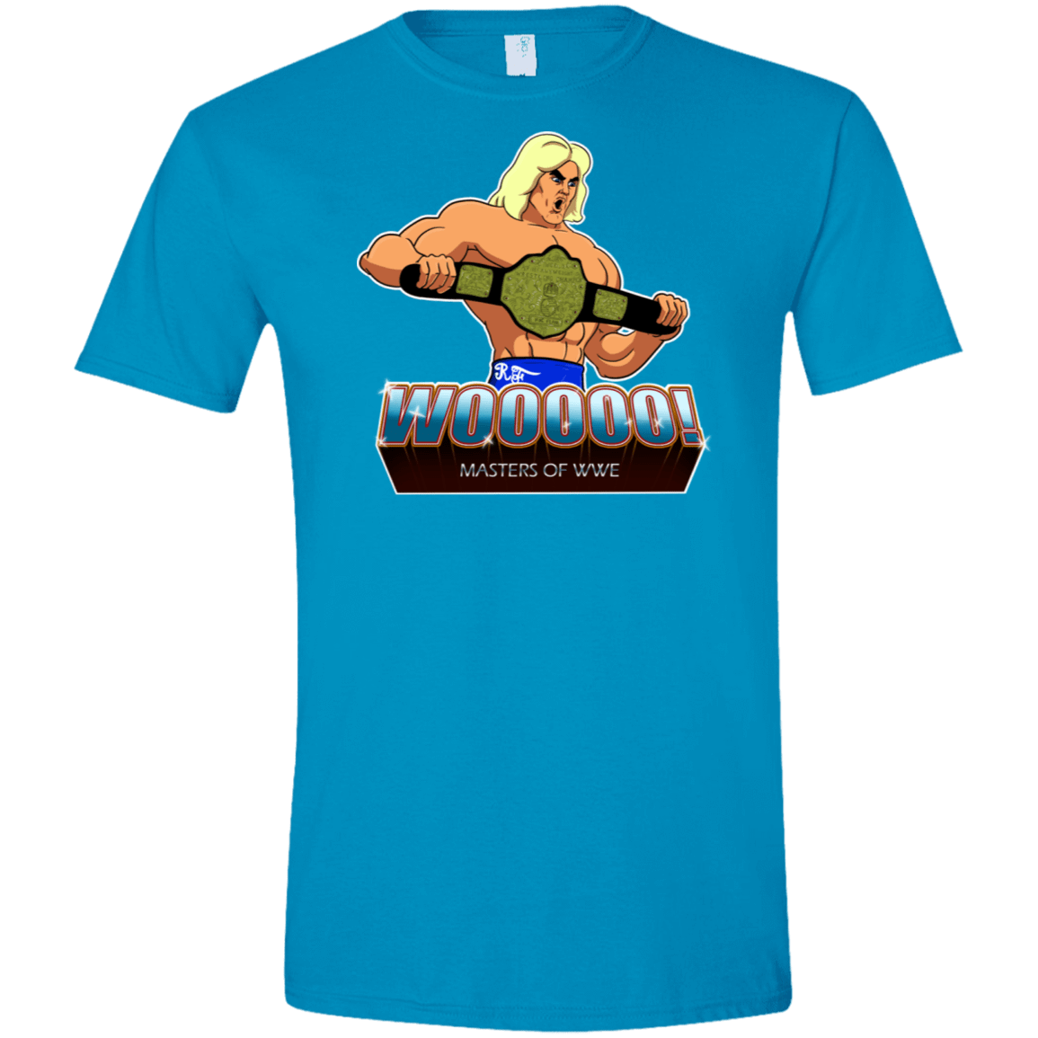 T-Shirts Sapphire / S I Have The Woooooo Men's Semi-Fitted Softstyle