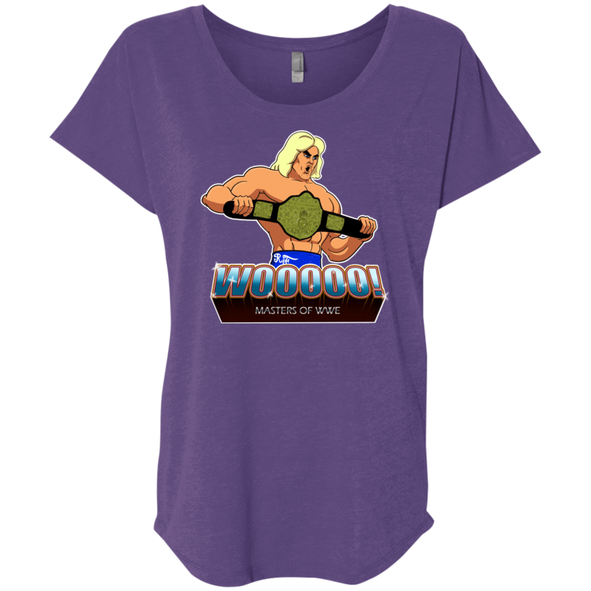 T-Shirts Purple Rush / X-Small I Have The Woooooo Triblend Dolman Sleeve