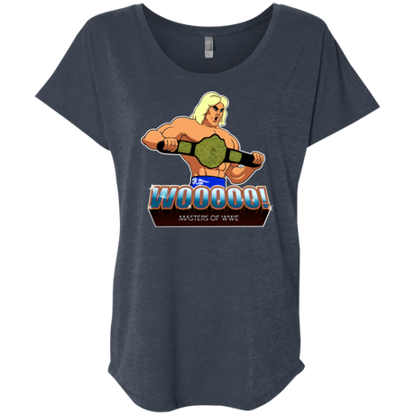 T-Shirts Vintage Navy / X-Small I Have The Woooooo Triblend Dolman Sleeve