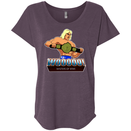 T-Shirts Vintage Purple / X-Small I Have The Woooooo Triblend Dolman Sleeve