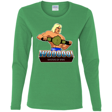 T-Shirts Irish Green / S I Have The Woooooo Women's Long Sleeve T-Shirt