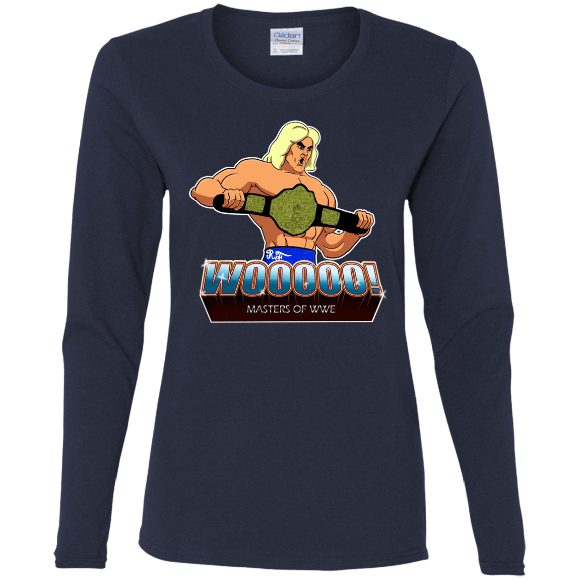 T-Shirts Navy / S I Have The Woooooo Women's Long Sleeve T-Shirt