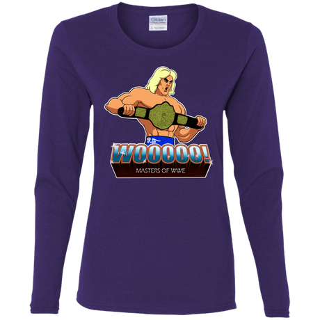 T-Shirts Purple / S I Have The Woooooo Women's Long Sleeve T-Shirt