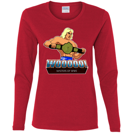 T-Shirts Red / S I Have The Woooooo Women's Long Sleeve T-Shirt