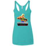 T-Shirts Tahiti Blue / X-Small I Have The Woooooo Women's Triblend Racerback Tank