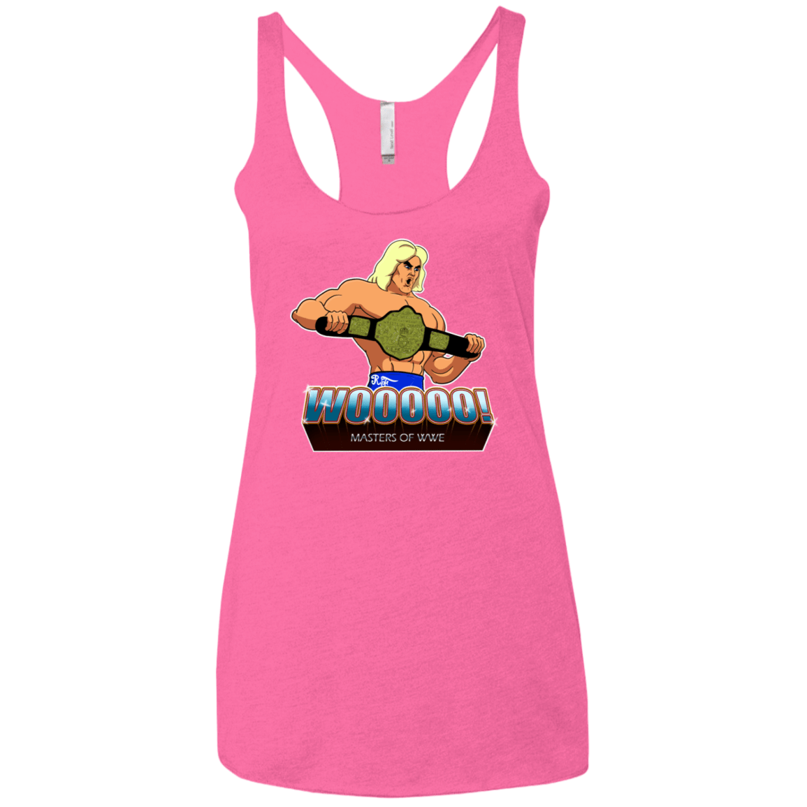 T-Shirts Vintage Pink / X-Small I Have The Woooooo Women's Triblend Racerback Tank