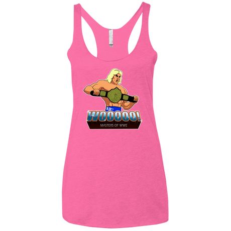 T-Shirts Vintage Pink / X-Small I Have The Woooooo Women's Triblend Racerback Tank