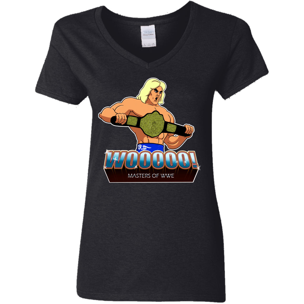 T-Shirts Black / S I Have The Woooooo Women's V-Neck T-Shirt