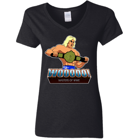 T-Shirts Black / S I Have The Woooooo Women's V-Neck T-Shirt