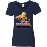 T-Shirts Navy / S I Have The Woooooo Women's V-Neck T-Shirt