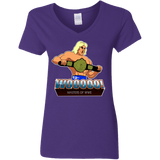 T-Shirts Purple / S I Have The Woooooo Women's V-Neck T-Shirt